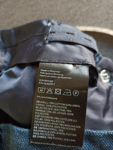 Oblek h&m, 152