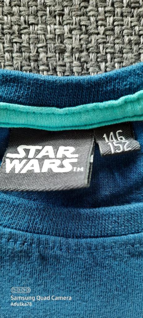 Star wars tmavomodré tričko, 152