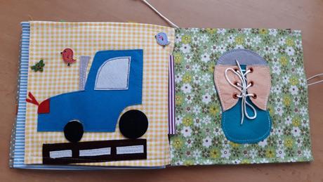 Quiet book - interaktívna kniha pre deti, 