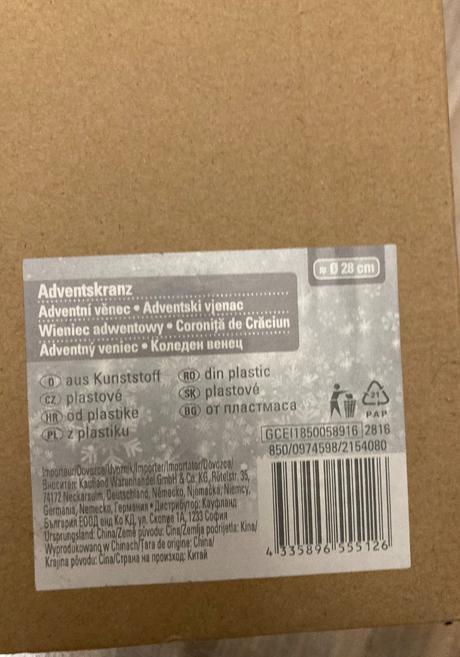 Adventný vianočný veniec, 