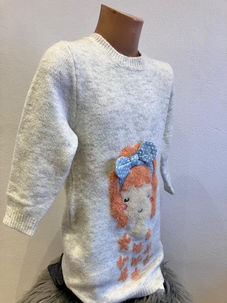 Dievčenský predĺžený sveter (110), 110