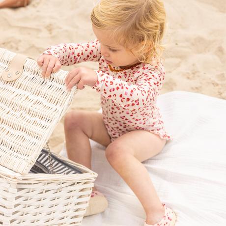 Swim essentials plavky s dlhým rukávom s upf 50+, 98 - 128