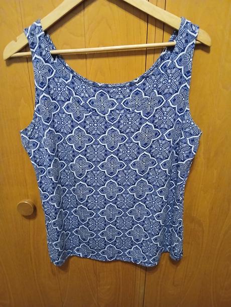 Modré tielko  zn.george, george,xxl