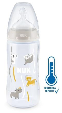 Nuk fc+ fľaša s kontrolou teploty 300 ml, 6-18m, nuk