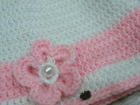 Háčková čiapka - top stav - na 5-7rokov, 116