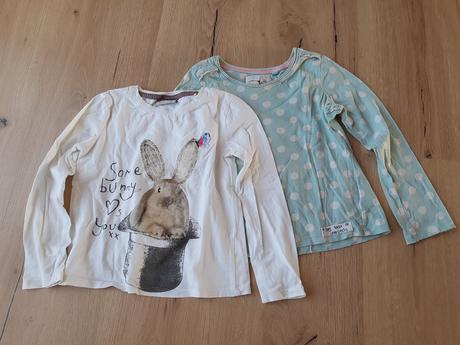 Trička zajko a gulička 2ks, next,110