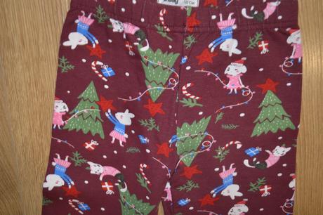 Vianočná súprava tričko + legíny, 122