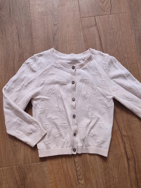 Bledoružový svetrík (veľkosť 110/116), tchibo,110