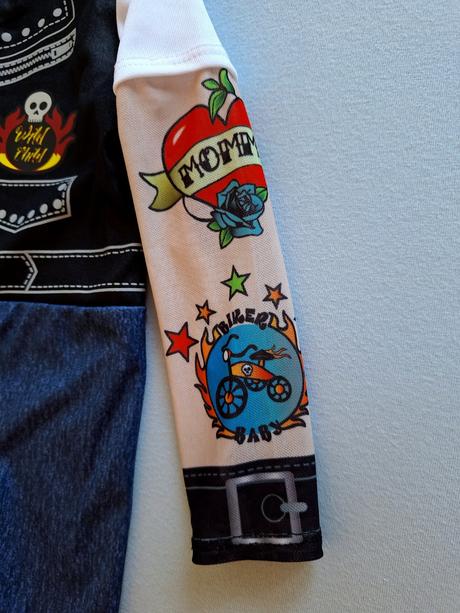 Malý motorkár / motorkárka deluxe kostým veľ. 68,