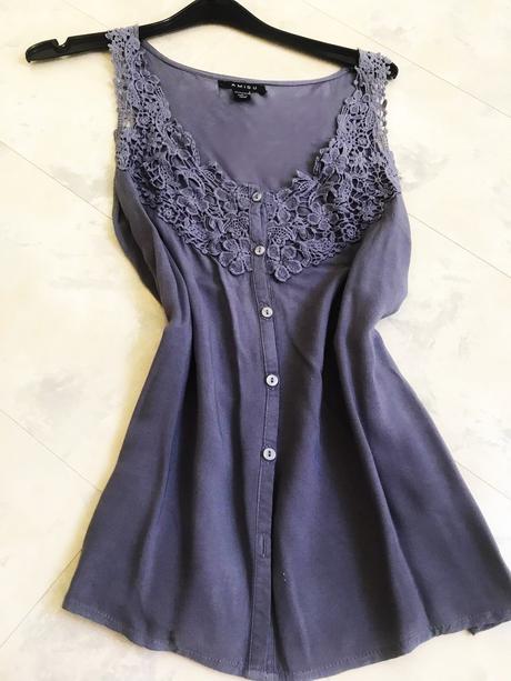 Blúzka s madeirou, amisu,s