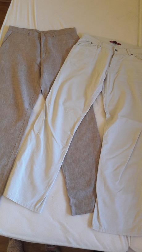 Lanove nohavice, c&a,52