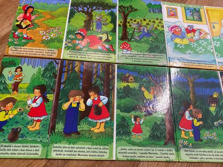 Malé rozprávky lepolero červená čiapočka perníková, 