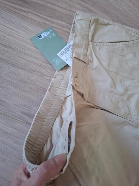Nové, ľahké, bavlnené nohavice, veľ. 146, h&m,146