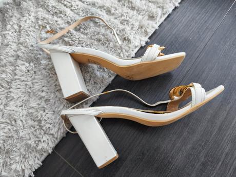 Biele sandálky 40, 40