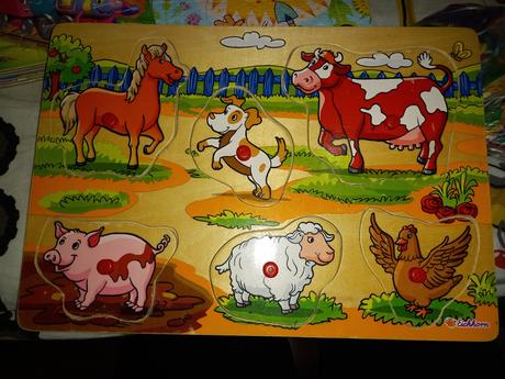 Drevené vkladačky farma, 