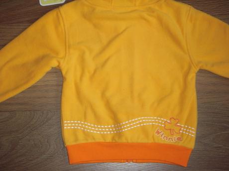 Flísová mikina s mackom pu, disney,86