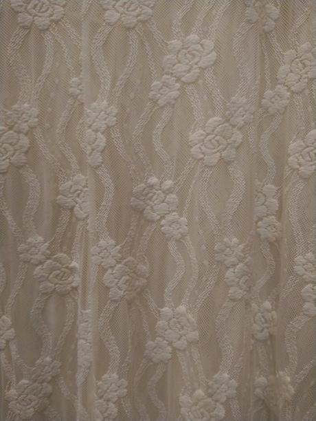 Dámsky predĺžený krémový priesvitný top, cream, xl, xl