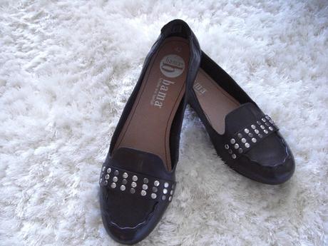 Nenosené kožené mokasíny, 42