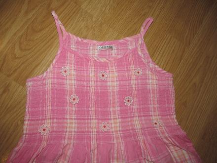 Ružové šaty v. 140, george,140