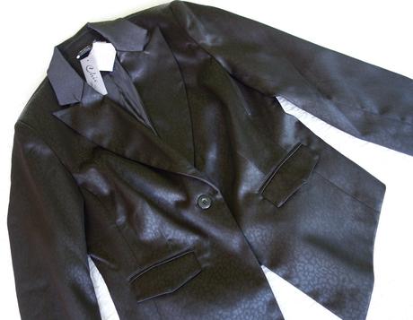 Čierne sako cellbes, veľ. l, l