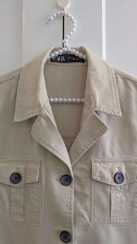 Béžové safari šaty zara, zara,s