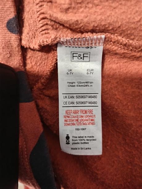 Zateplené šaty, f&f,122