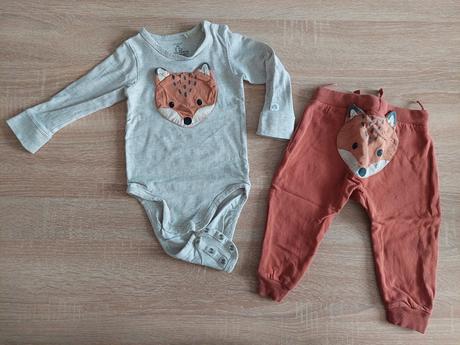 Súprava líšky veľ.74/80, lindex,80