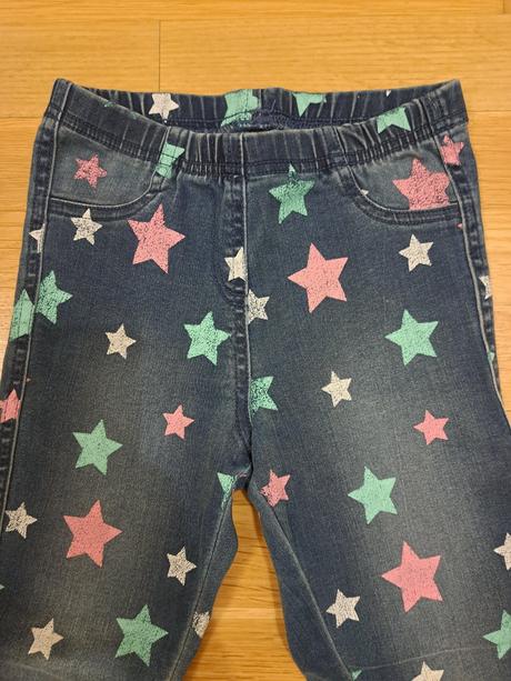 Riflové legíny s hviezdičkami, calzedonia,116