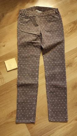 Nohavice do skoly, h&m,140