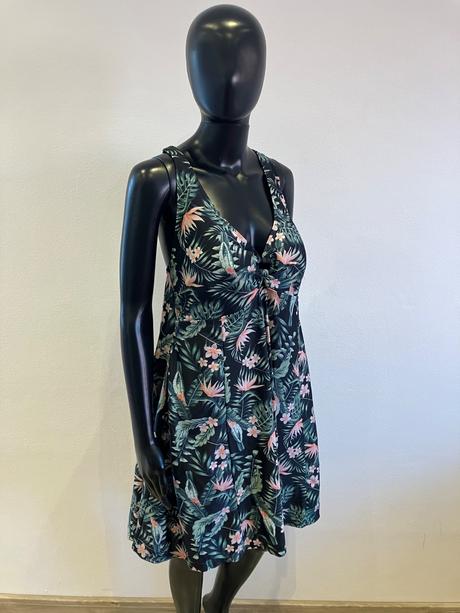 Dámske vzorované šaty, l