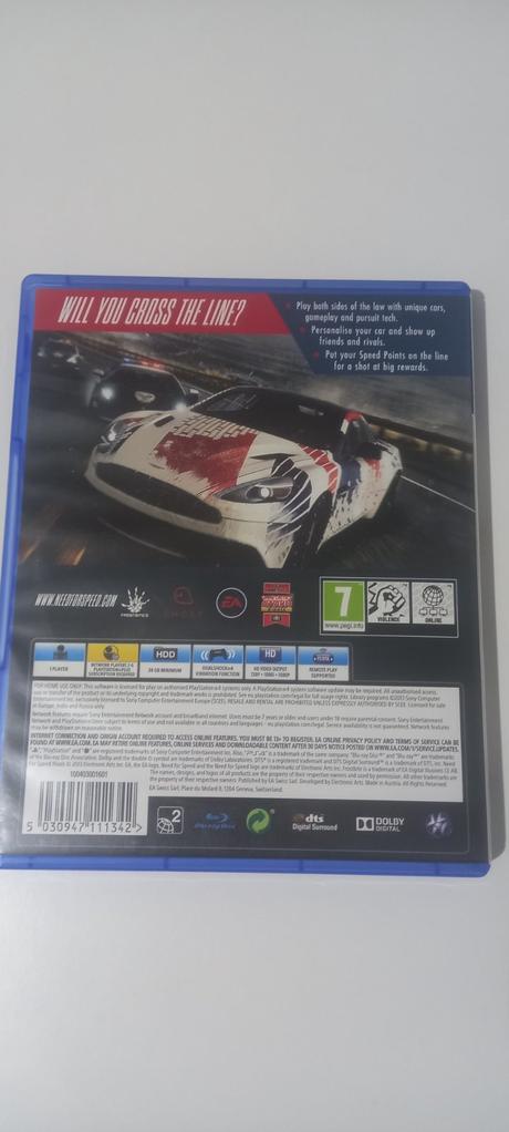 Ps4 hry need for speed rivals, 