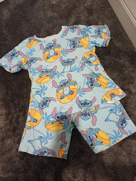 Kratke pyzamko stich v.128 unisex, 128