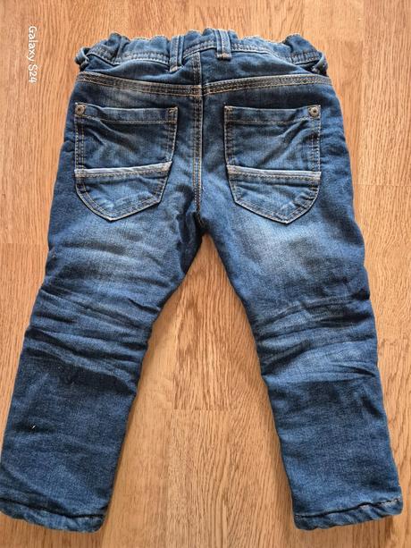 Zateplené džínsy, palomino,92