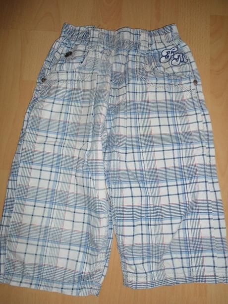 Chlapcenske kratasy pasik / kocka, 128