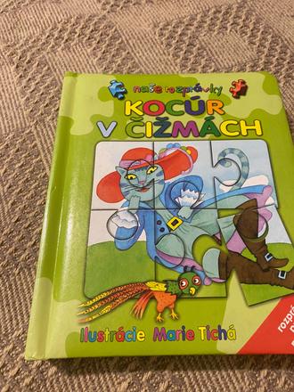 Kocúr v čižmách naše rozprávky marie tichá,