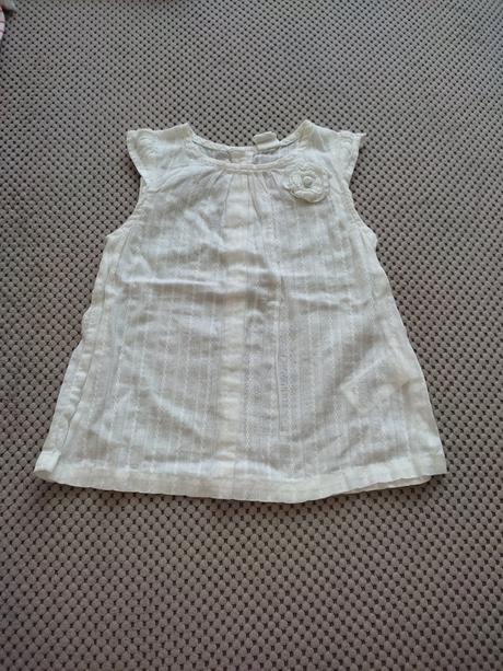 Šaty, opalovacky next,6-9m, 86–98