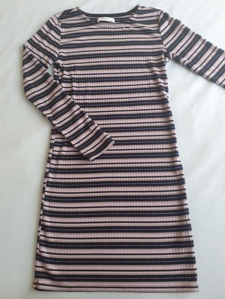 Tričkové jesenné šaty., reserved,140