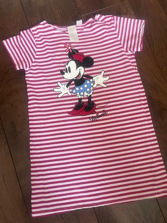 Šaty minnie h&m 122, disney,122