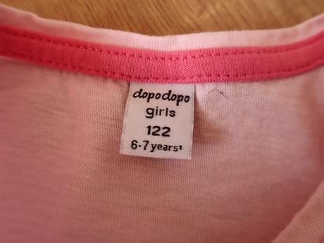 4x dievčenské tričko 122 (6-7r.) - peppa pig, dopodopo,122