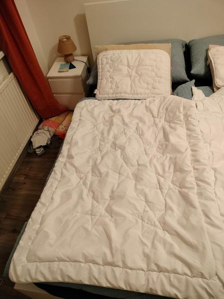 Detský paplon a vankus, šírka (cm): 100,dĺžka (cm): 130