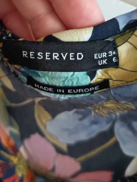 Kvietkovaná blúzka reserved, reserved,xs