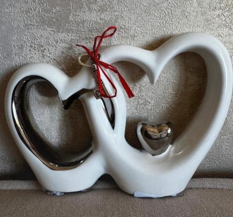 Elegantná dekorácia srdiečok moderný dizajn, 