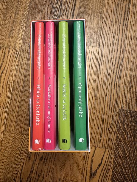 Zvierací záchranári 4 knihy,