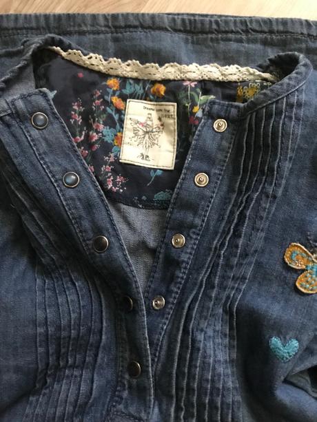 Šaty vyšívané next 5-6 rokov, next,116