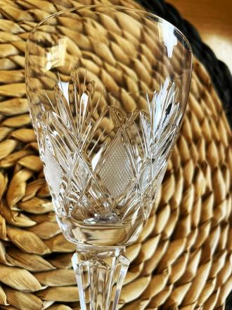 Kryštálový pohár na víno bohemia, 