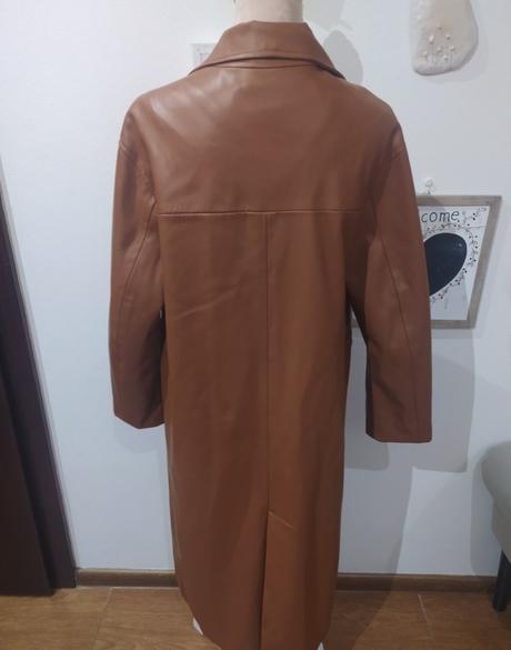 Koženkovy kabat, bershka,m