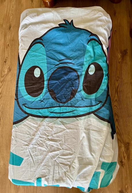 Stitch napínacia plachta na matrac, šírka (cm): 140,dĺžka (cm): 200