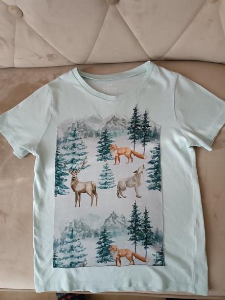 Letné tričko, h&m,122