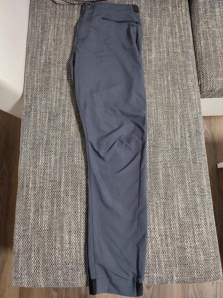 Salomon l - šedé dlhé nohavice, salomon,l