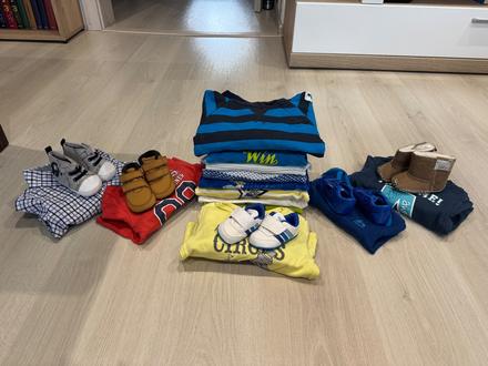 Balík veci pre bábätko veľkosť 68, 68–80